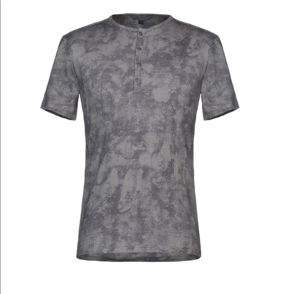 John Varvatos Supima Gauge Cotton Henley - Picture 2 of 7